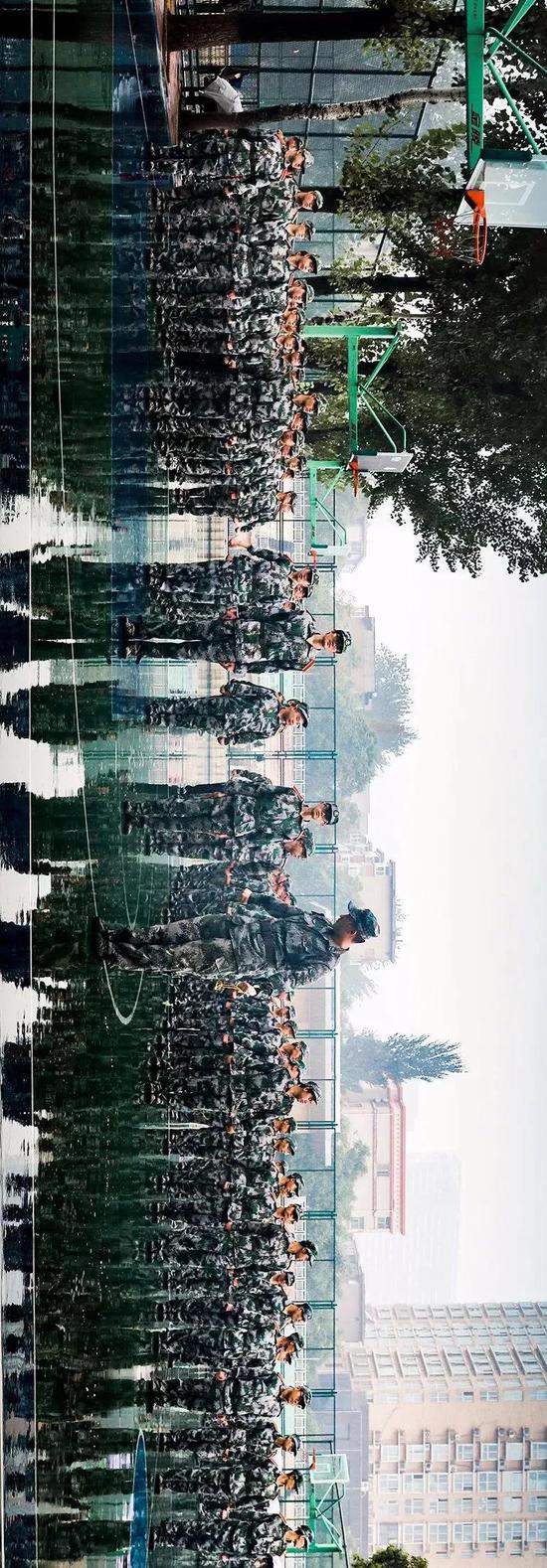 河南各大高校军训风采照 你pick哪一个?(图)