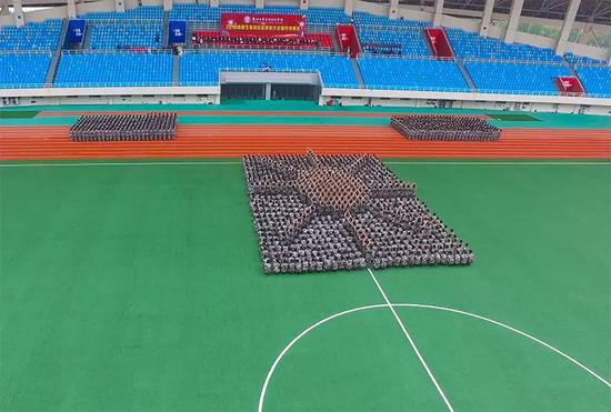 河南各大高校军训风采照 你pick哪一个?(图)